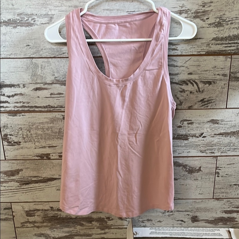 Lululemon Athletica Pink Sleeveless Tank Top